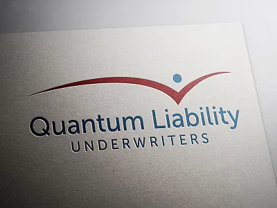 Quantum Liability Underwriters Logo Design corporate identity graphic design identity design logo design print design