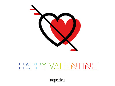 Happy Valentine by ‪Nopeidea‬ 2016 happy heart nopeidea nopeideapost valentine