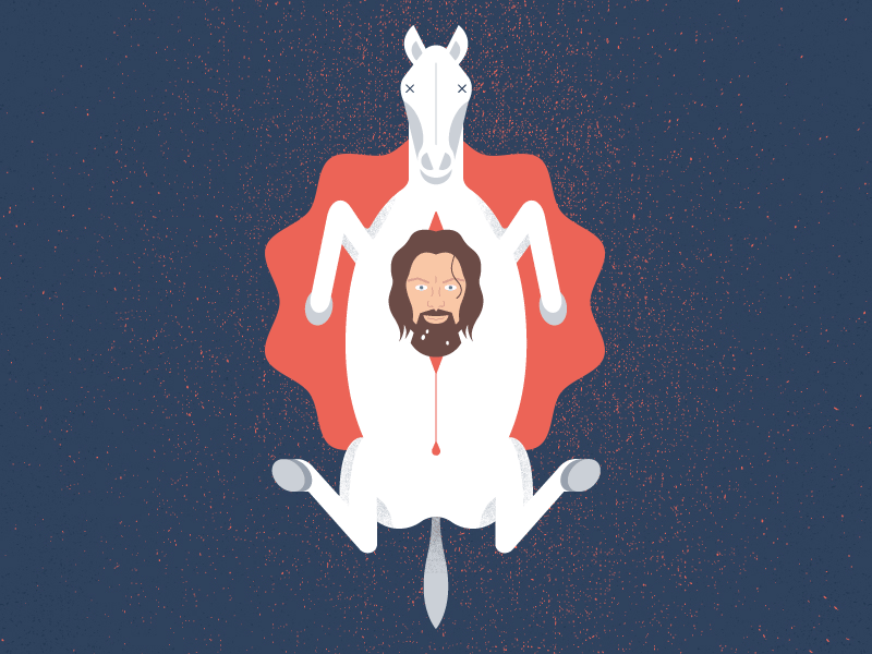 Happy Valentine's Day from The Revenant blood film gif horse humor leo movie revenant texture valentines day