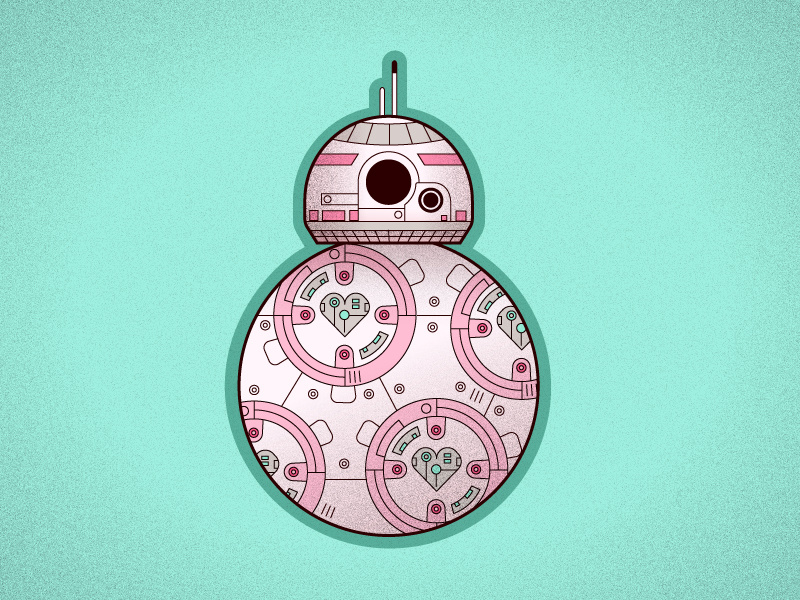 Example of Valentines day BB8