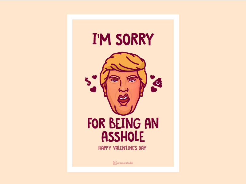 Donald Trump by Ohwow on Dribbble