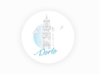 First draft Porto meetup illustration porto