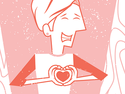 Valentine's Day Love chris heart illustration love self somekidchris valentine wojcicki