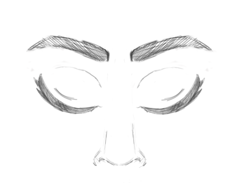 Eyes animation blob drawing eyes fire gif