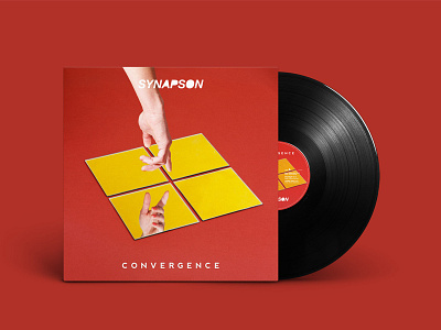 Synapson - Convergence art direction design lp synapson vinyl