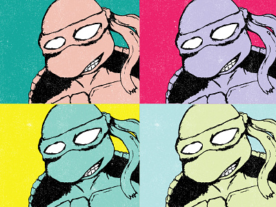 If Warhol was a TMNT fan