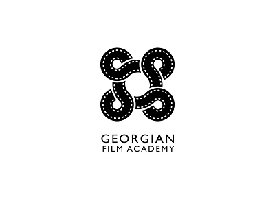 Georgian Film Academy film georgia logo monogram ornament symbol