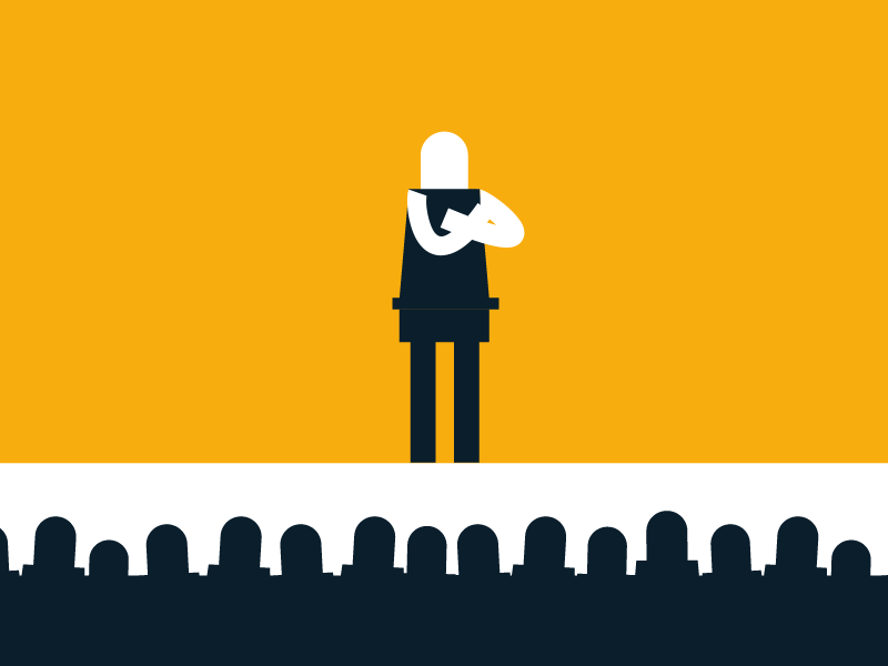 Fart agency design fart flat funny maggle motion