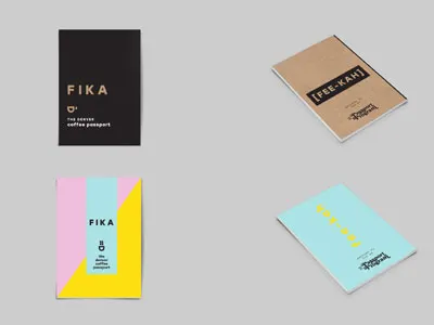 cover play booklet coffee design swedish