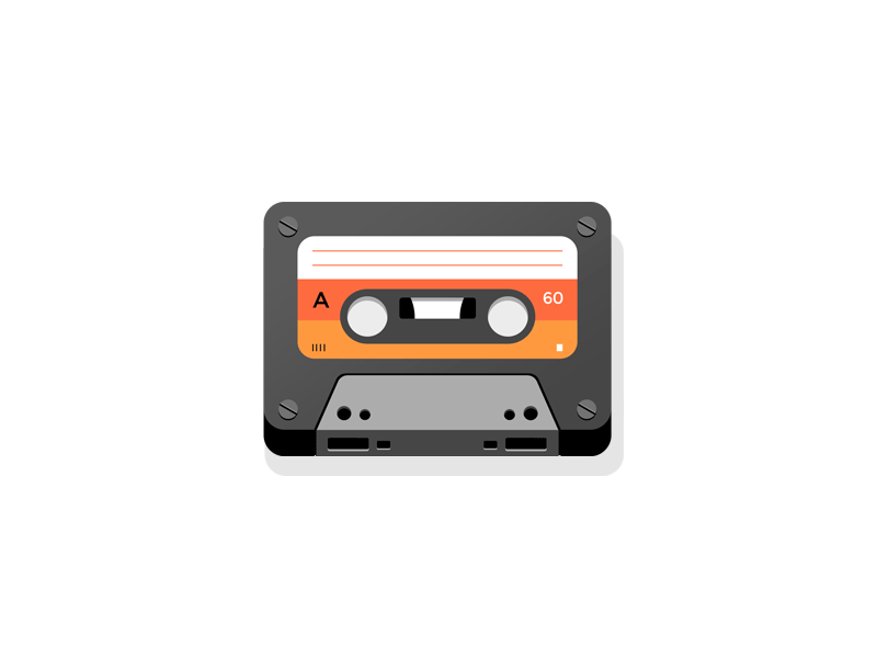 Music Icon app flat icon illustration music