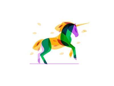 Unicorn colors overlay unicorn