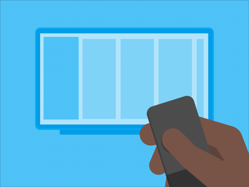 Vevo Apple TV Case Study: Channel navigation animated animation appletv design gif tvos ui vevo