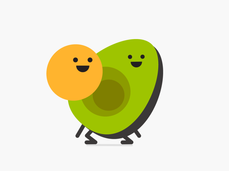 Avocadance animation avocado gif im sorry motion