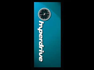 Hyperdrive Pop-Up Banner app auto banner car conference driving game gamified logo mobile popup social