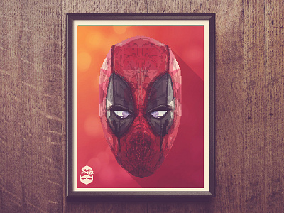 Deadpool deadpool lowpoly pixelart