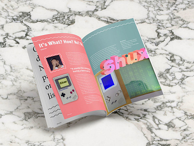 Altercation Magazine - Shux - Layout editorial layout magazine