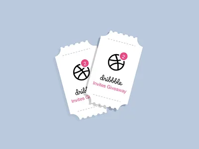 2 Dribbble Invites Giveaways dribbble dribbble invites dribbblers giveaways invitation invite scouts tickets