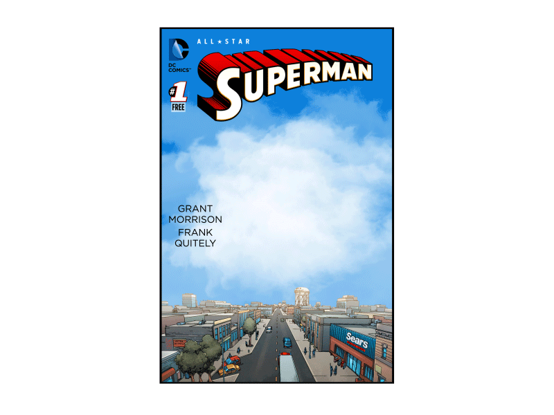 Cover Superman1 agency amazing comic cover fly maggle metropolis superman