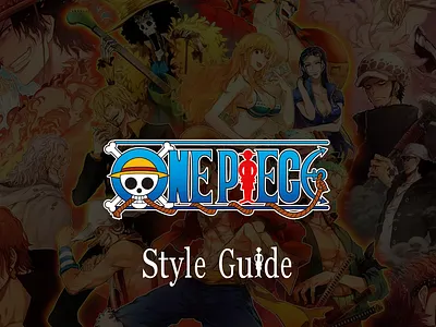 🎨 One Piece UI Style Guide – Inspired by the Grand Line ⚓ one piece style guide ui uiux user experience user interface ux ux design