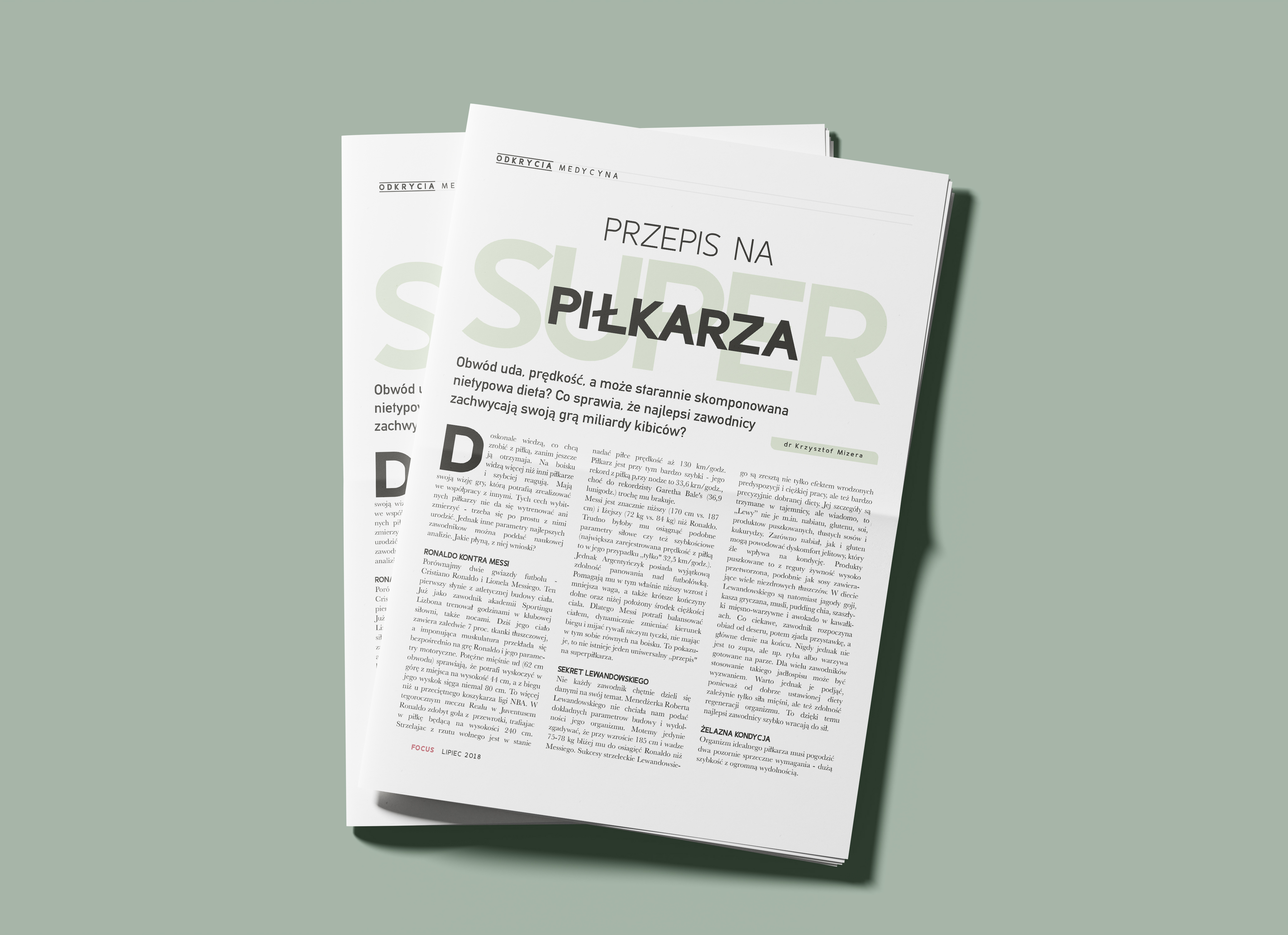 Article typography inDesign article design indesign