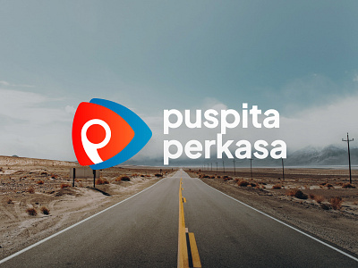 Puspita Perkasa - logistic transport company branding brand guidelines branding fish logo graphic design logistic logo logo design salmon fish salmon logo transport