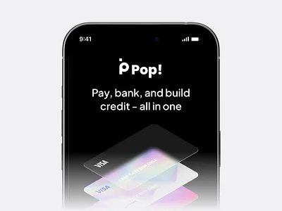 Pop Bank - Banking Apps app bank bank app design graphic design illustration like logo mockups monitoring scalability ui vector