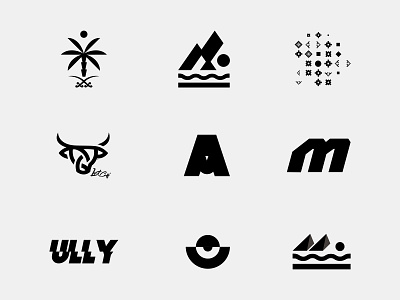 Logo collection part 02 brand designer branding collection graphic designer logo logo collection logo designer logo folio logos minimal minimal logo minimalistic