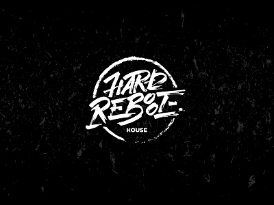 Hard Reboot calligraphy lettering