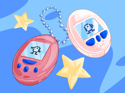 Tamagotchis 90s pet retro tamagotchi technology virtual