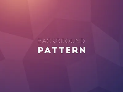 Daily UI | #059 | Background Pattern background dailyui geometric gradient pattern polygons ui