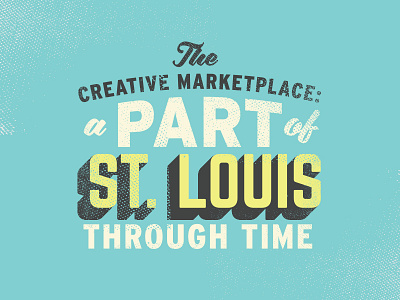 Saint Louis 2 louis missouri saint stl texture typography vintage