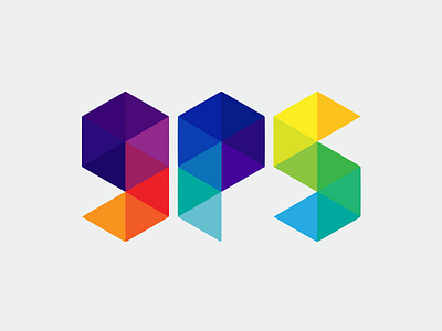 GPS Logo v3 logo rainbow wip wordmark