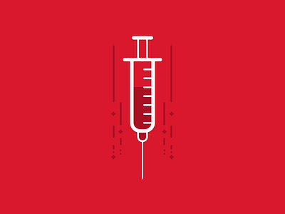 My First Shot debut first shot illustration shot sketch syringe vector