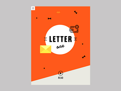 Letter One app ebook education frankenstein ipad reading ui ux