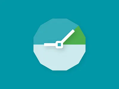 Real-time Analytics analytics blue branding chart clock graph green icon logo statistics