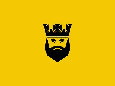Logo for the King bold king logo yellow