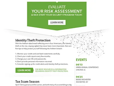 HTML Email Design B basso concept design email html lawnz lawrence media overit