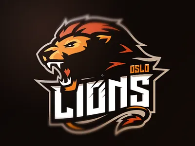 oslo lion dirty head lion mascot oslo sport