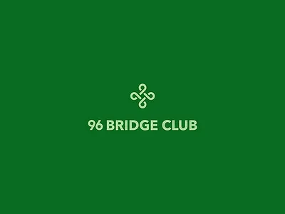 96 Bridge Club 96 bridge cards club logo logoflow play table