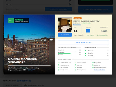 Hotel Info Card hotel hotel information card hotel itinerary card popup card ui card