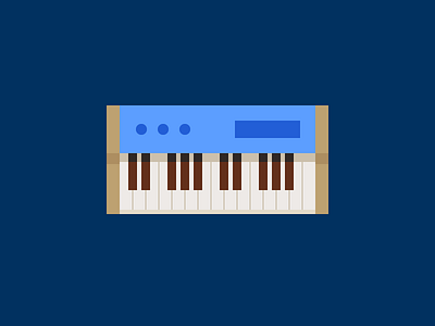 Keyboard icon instrument keyboard keys music