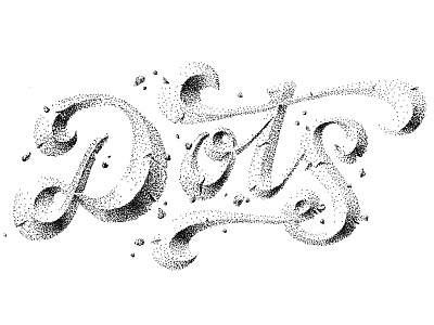 Dots dots dottism handlettering handmade handmadelettering lettering points