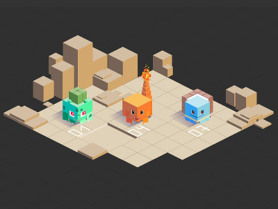 Pokemon bulbasaur charmander illustration pokemon pokemon20 pokemon20anniversary square squirtle