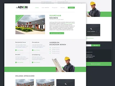 Website construction company clean construction company house sustainable webdesign website