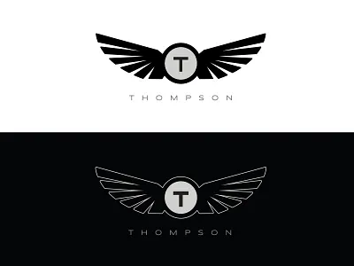 TDC WIP bird illustration logo t wings