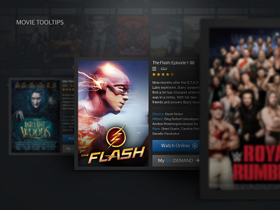 Movie Details Card UI card ui design ui ux