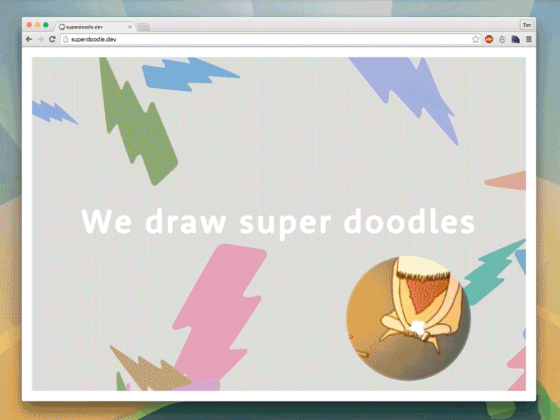 Masked showreel landing page css landing mask showreel