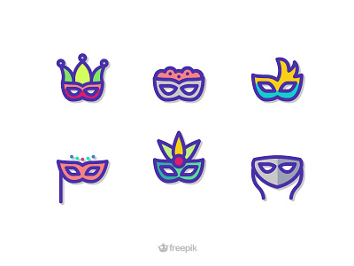 Carnival Masks carnival icon icons illustration mask