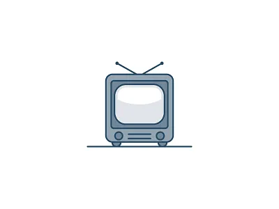 IOS Tv Emoji apple design dribbble icons illustrations invites ios iphone simple tv