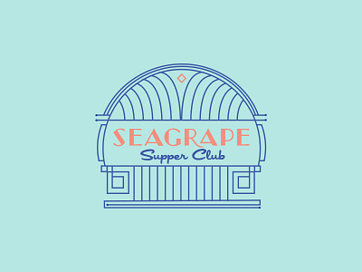 Art Deco Logo architecture art deco emblem geometric graphic logo vintage